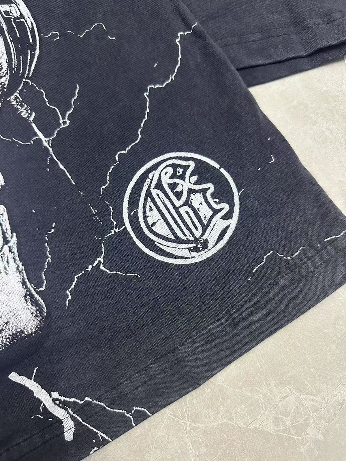 Godspeed Summer Tour 2025 Skull Graphic T-Shirt ¡ª detail