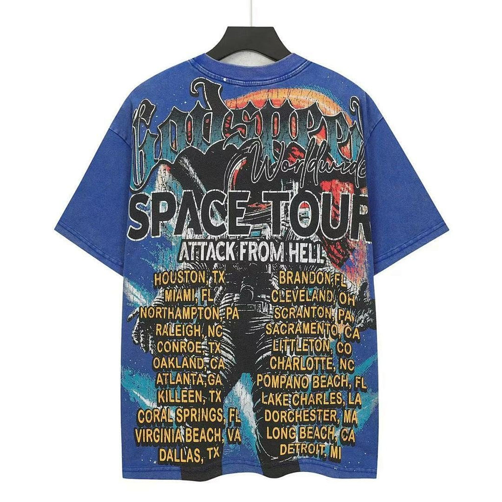 Godspeed Space Tour Astronaut Graphic T-Shirt ¡ª back