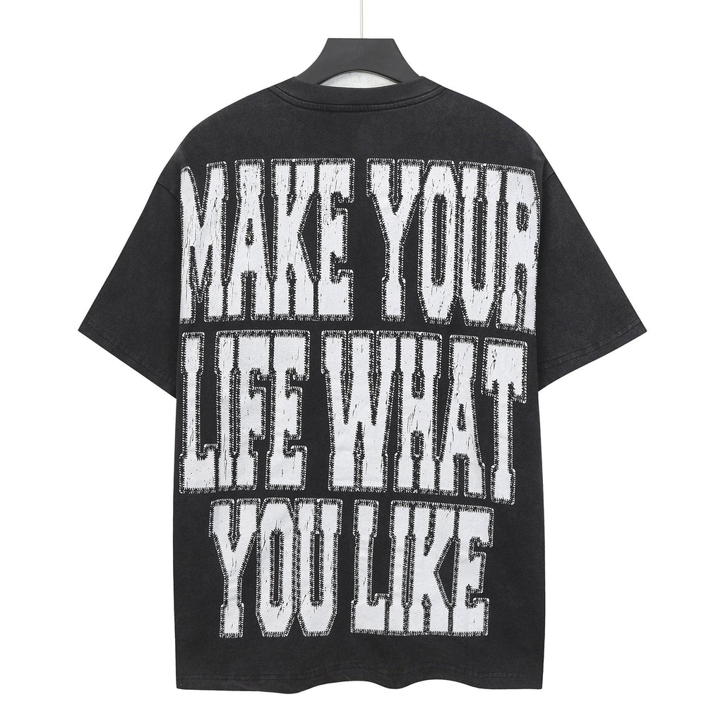 Godspeed Skeleton Graffiti Graphic T-Shirt ¡ª back