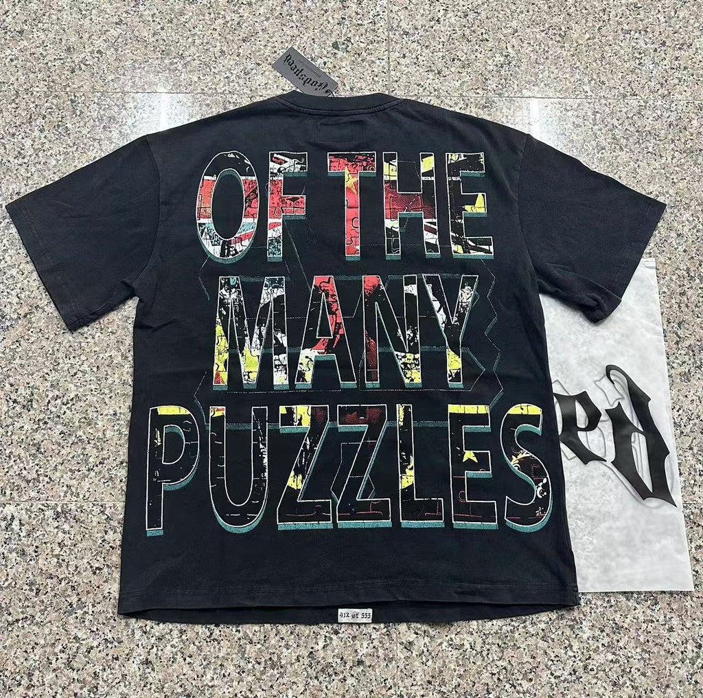 Godspeed Puzzle Skull Graphic T-Shirt ¡ª context