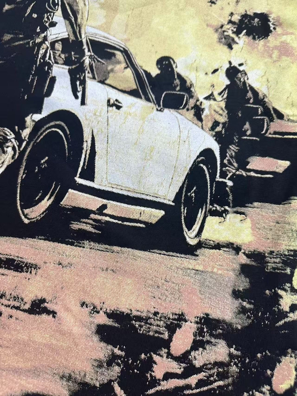 Godspeed Washed Rock Graphic T-Shirt ¡ª detail