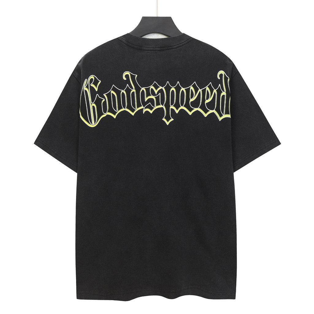 Godspeed Washed Rock Graphic T-Shirt ¡ª back