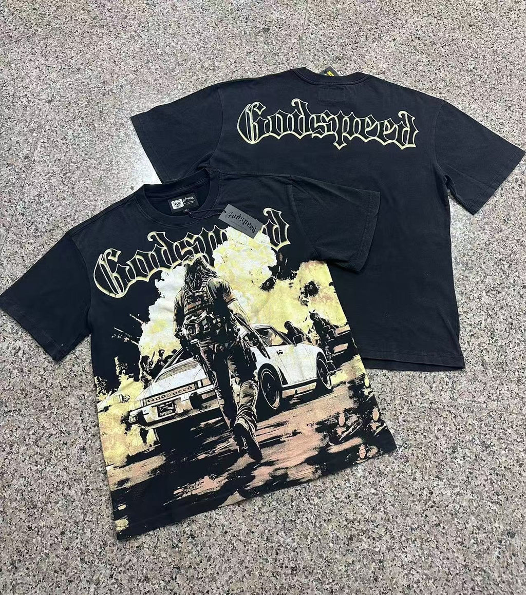 Godspeed Washed Rock Graphic T-Shirt ¡ª context