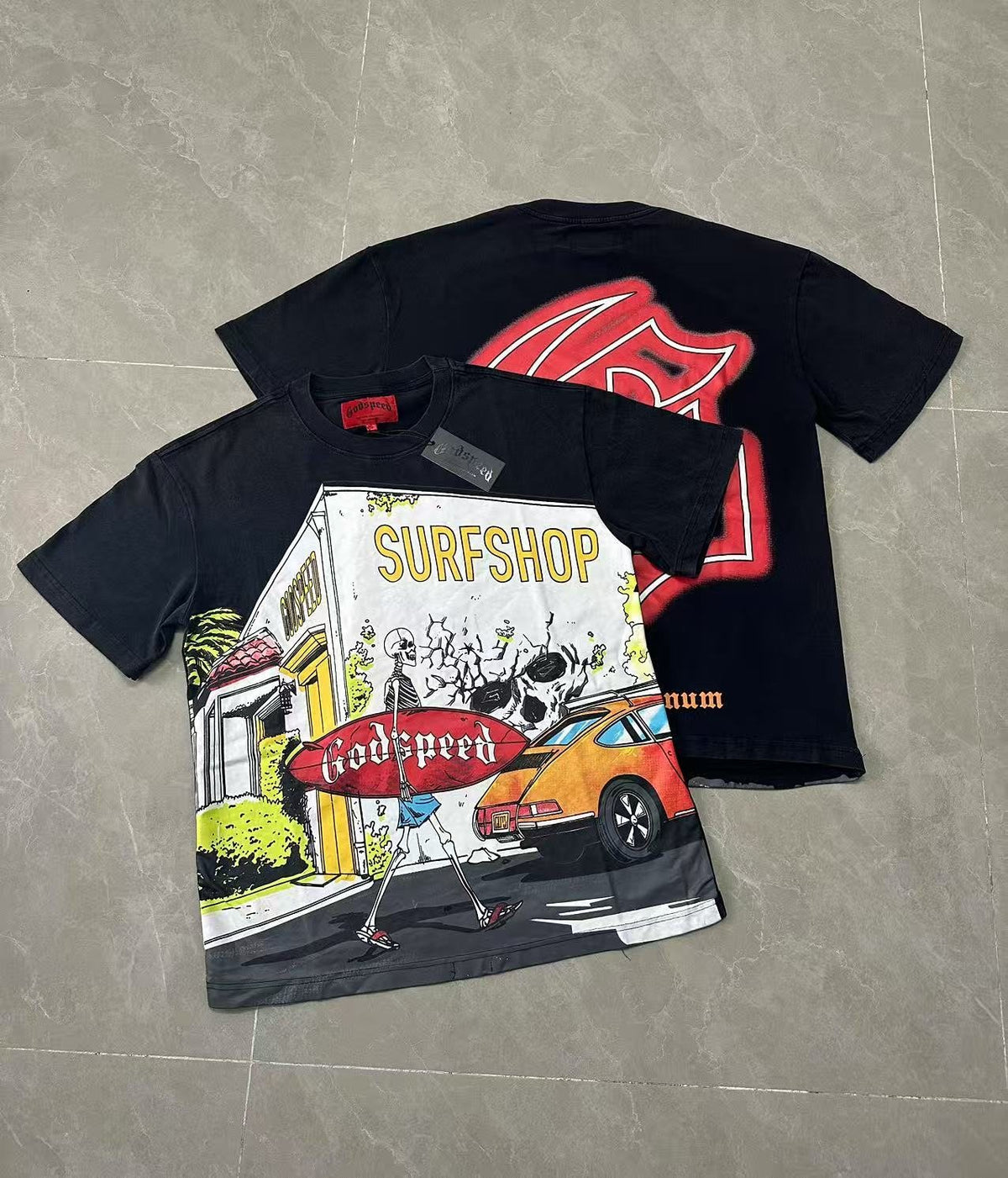 Godspeed Surfshop Graphic T-Shirt ¡ª context