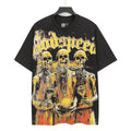 Godspeed Fortis Fortuna Washed Black Graphic T-Shirt ¡ª hero