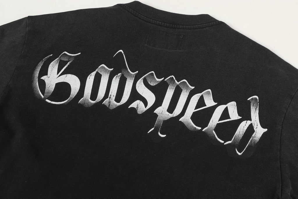 Godspeed Casino Graphic Short-Sleeve T-Shirt ¡ª detail