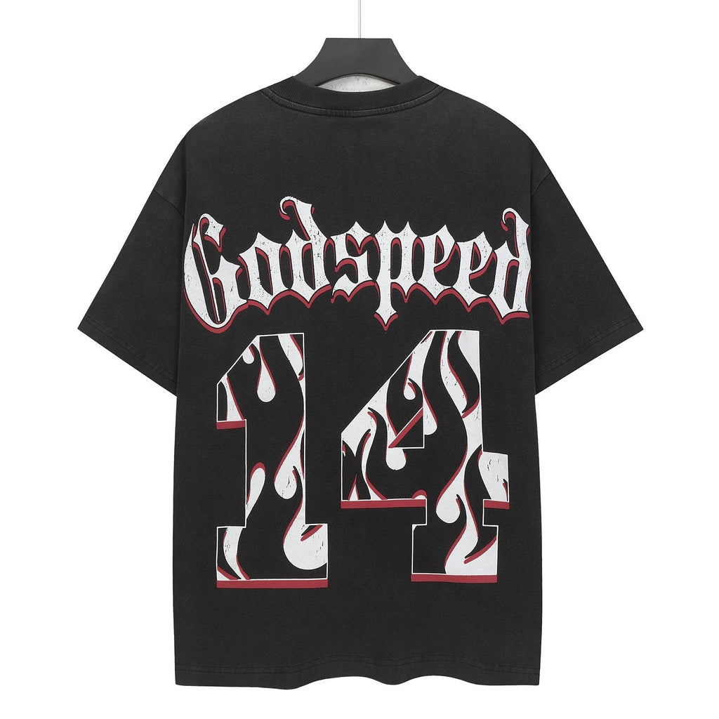 Godspeed Padres 14 Baseball Graphic T-Shirt ¡ª back