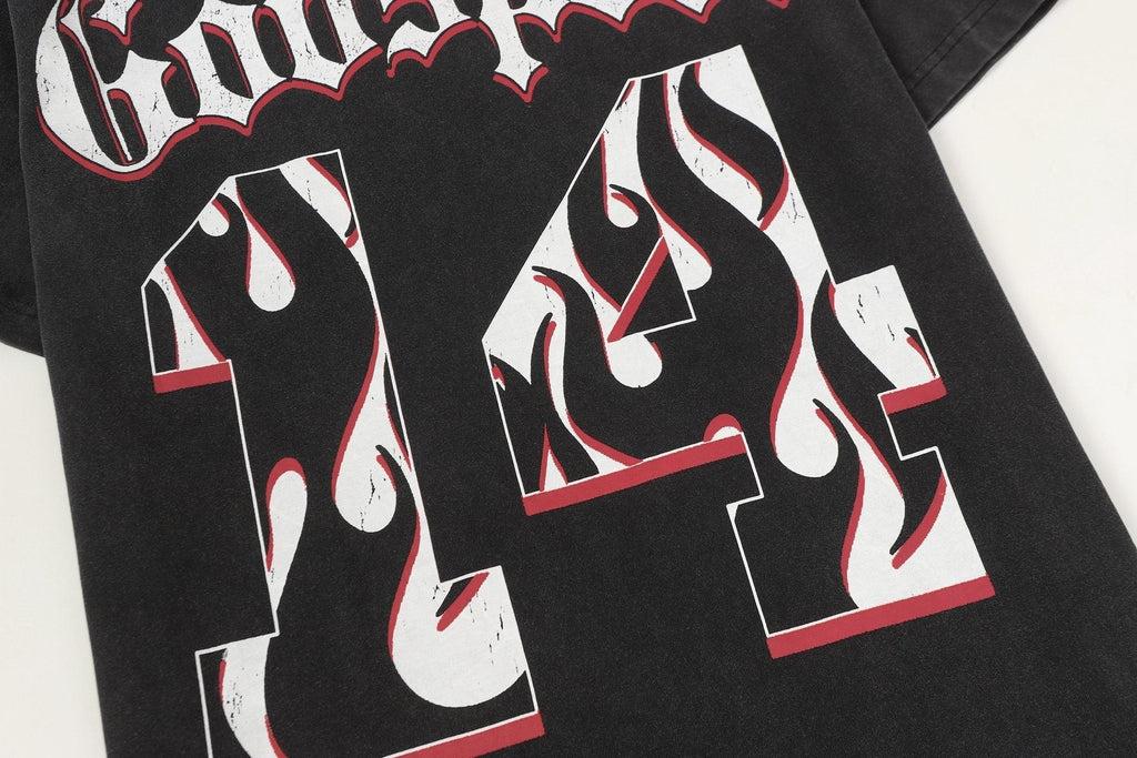 Godspeed Padres 14 Baseball Graphic T-Shirt ¡ª detail