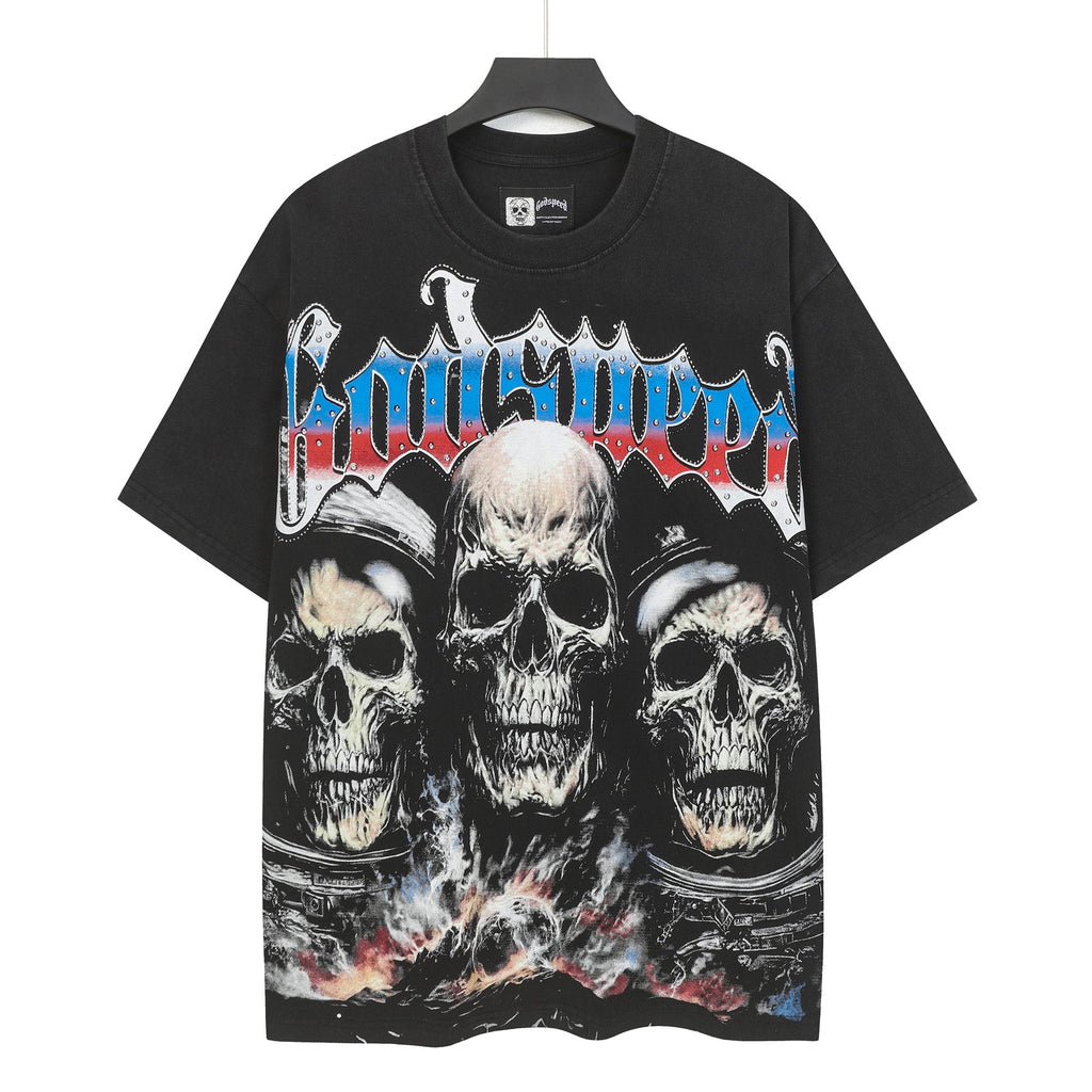 Godspeed World Tour Skull Graphic T-Shirt ¡ª hero