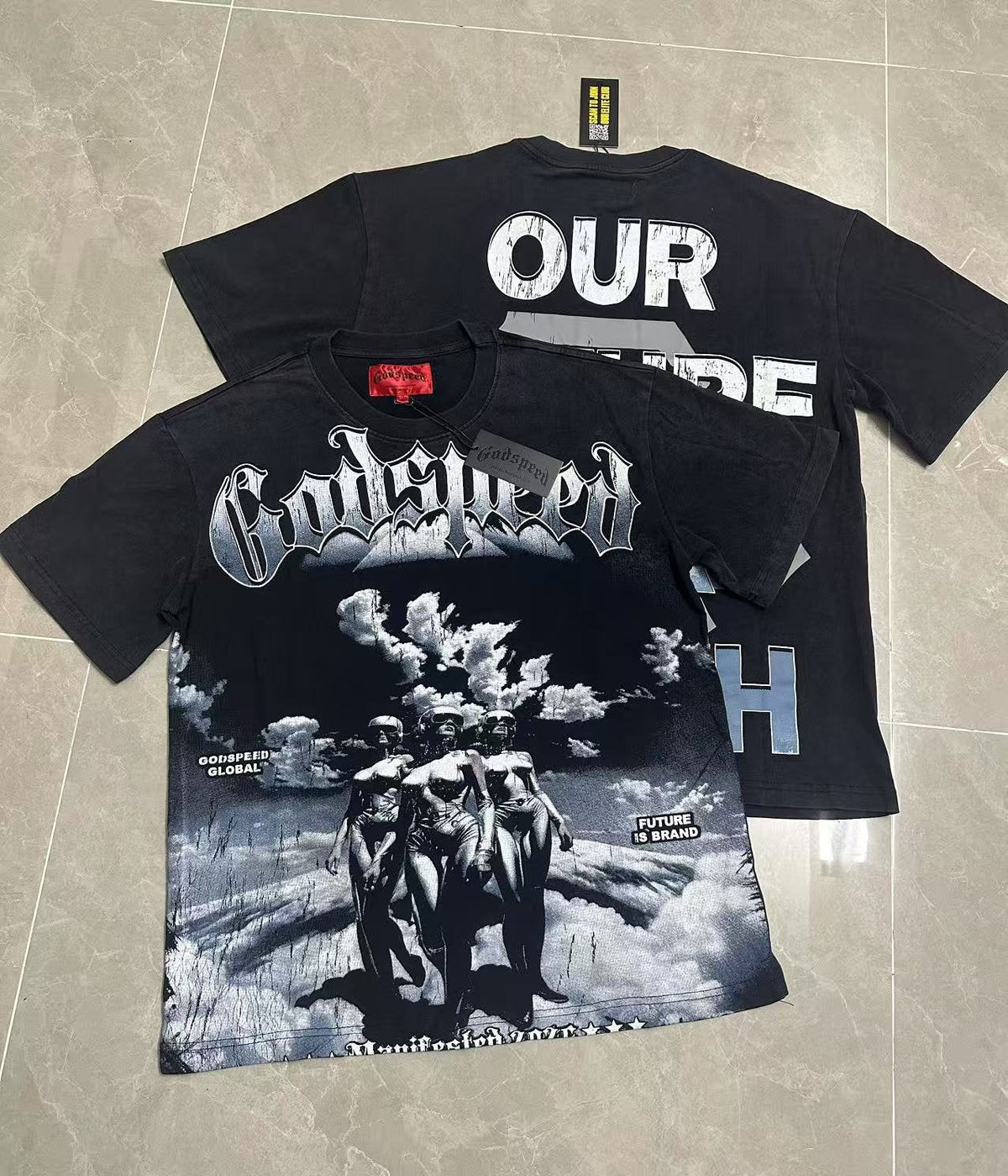 Godspeed Our Future Our Youth Graphic T-Shirt ¡ª context