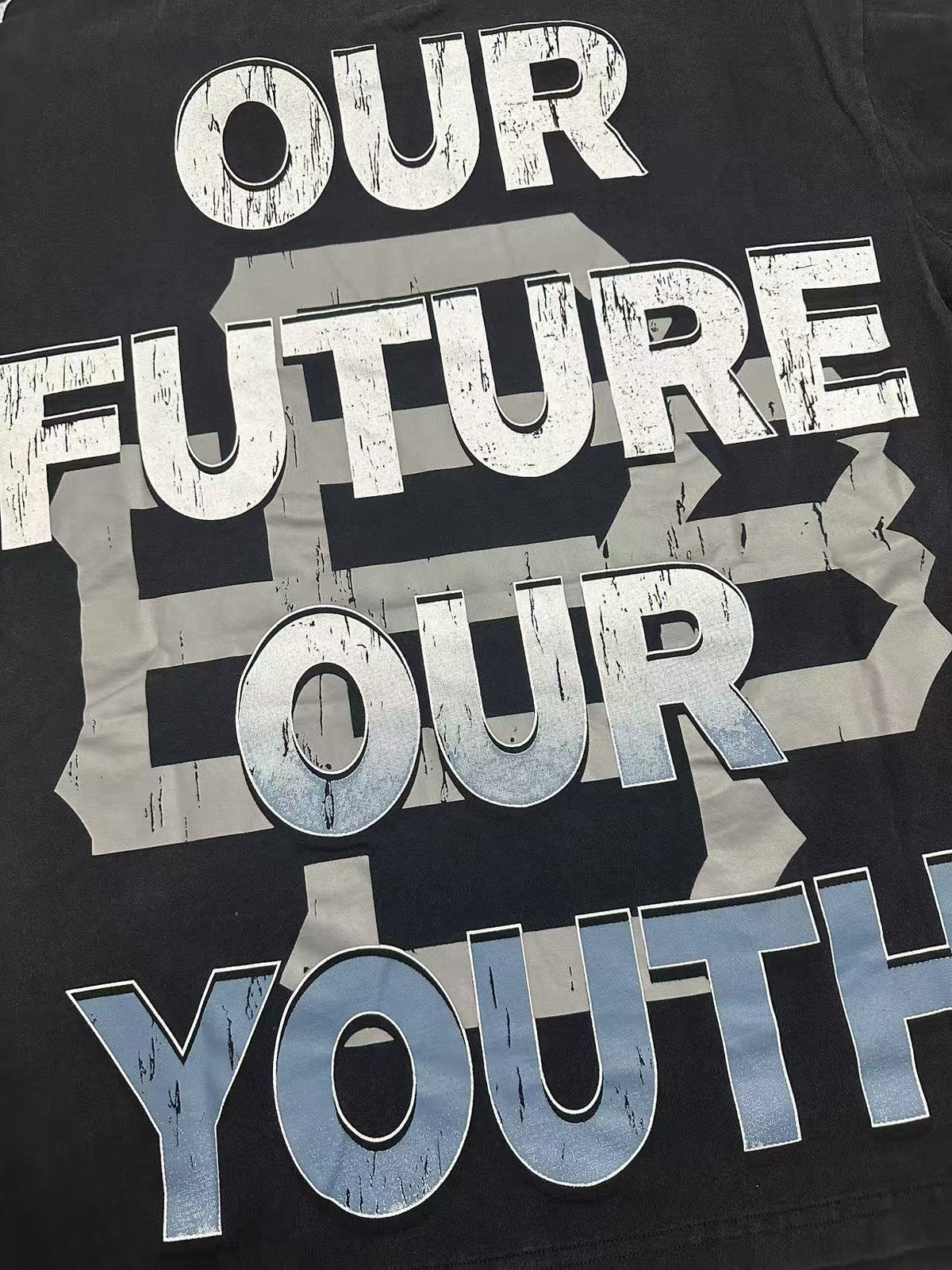 Godspeed Our Future Our Youth Graphic T-Shirt ¡ª detail