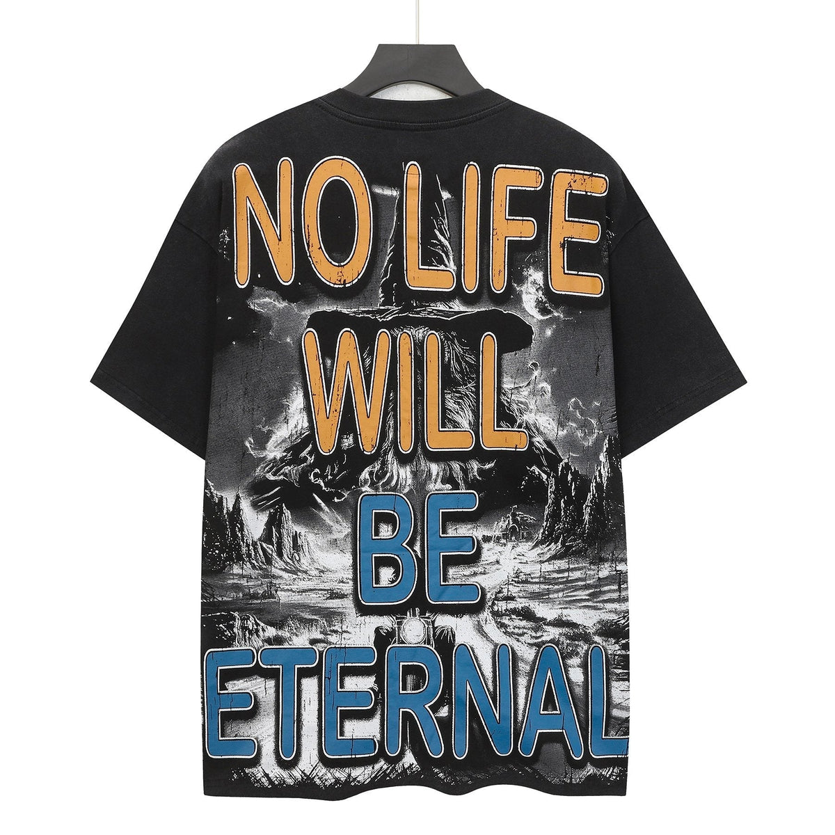 Godspeed No Life Will Be Eternal Graphic T-Shirt ¡ª back