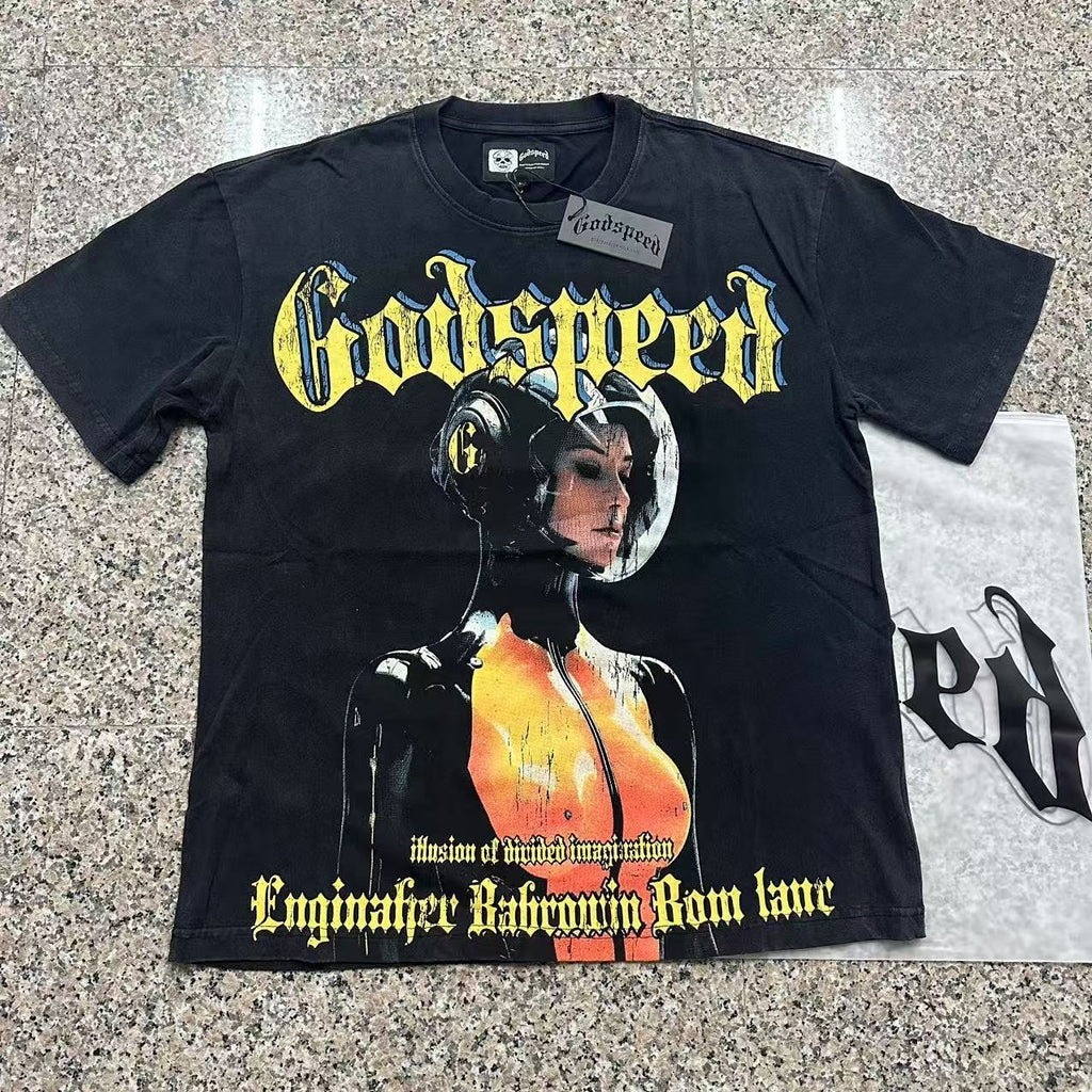 Godspeed Illusion of Divided Imagination Graphic T-Shirt ¡ª front