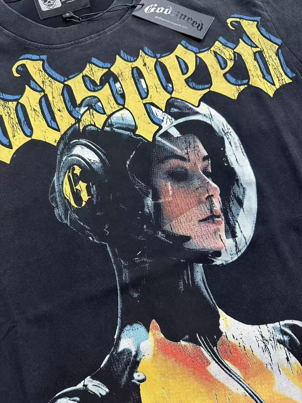 Godspeed Illusion of Divided Imagination Graphic T-Shirt ¡ª detail