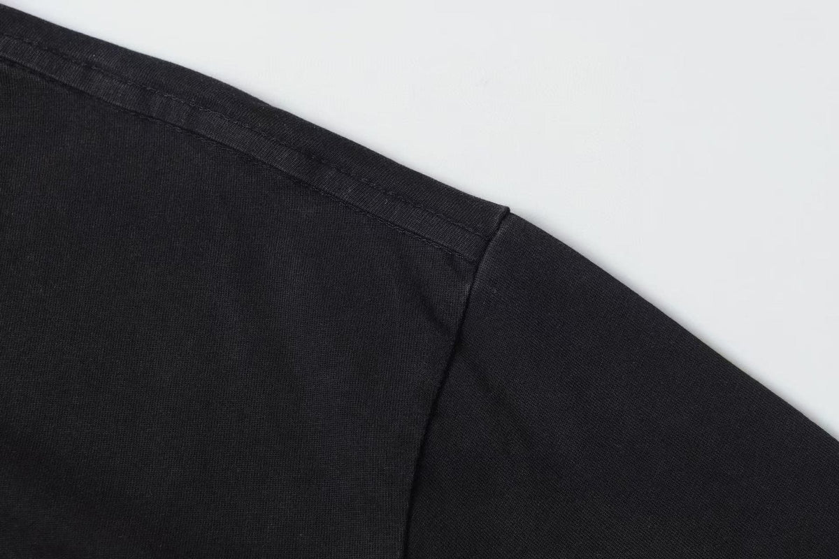 Godspeed Washed Black Rock Graphic T-Shirt ¡ª detail