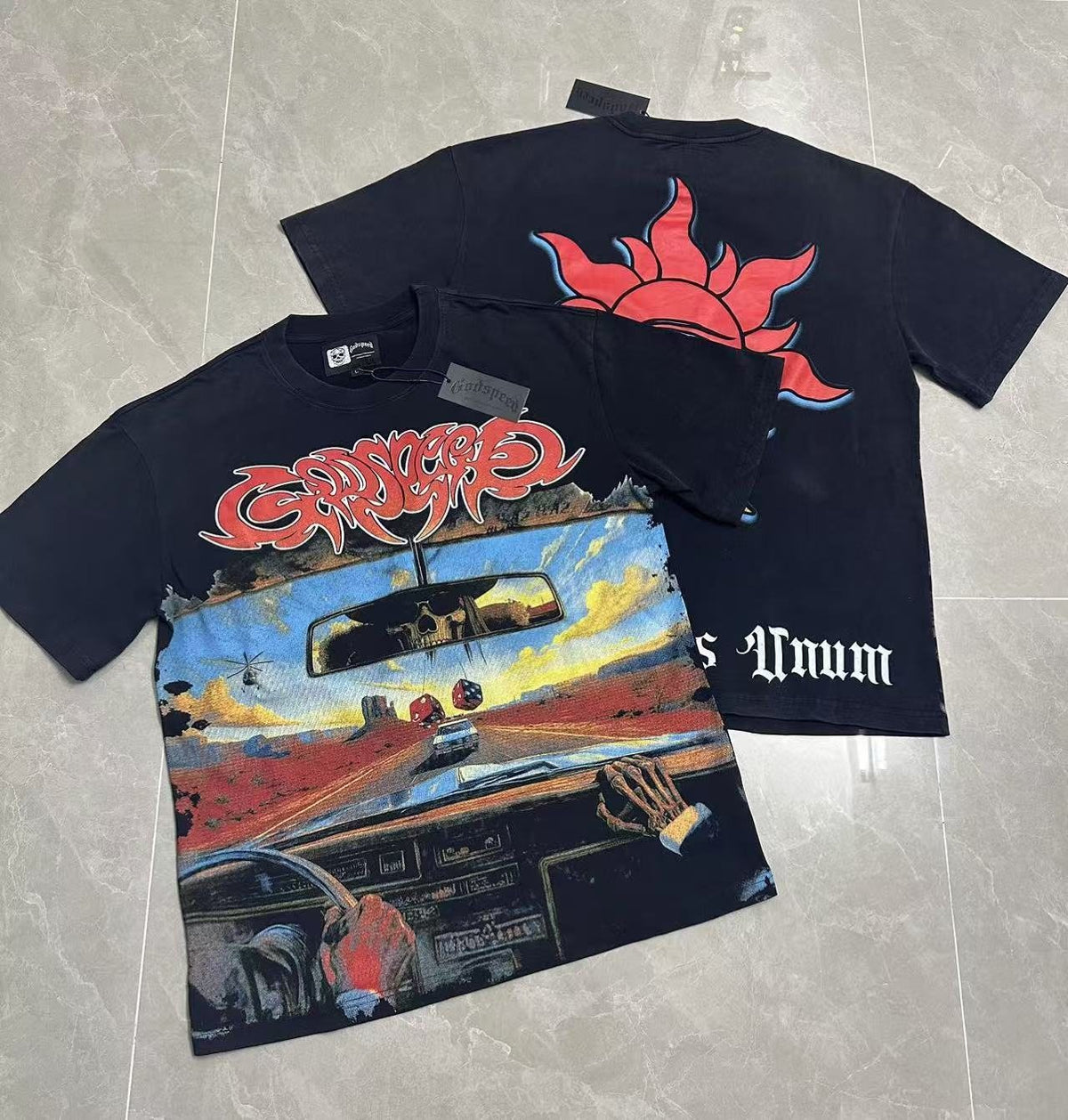 Godspeed Washed Rock Graphic T-Shirt ¡ª context