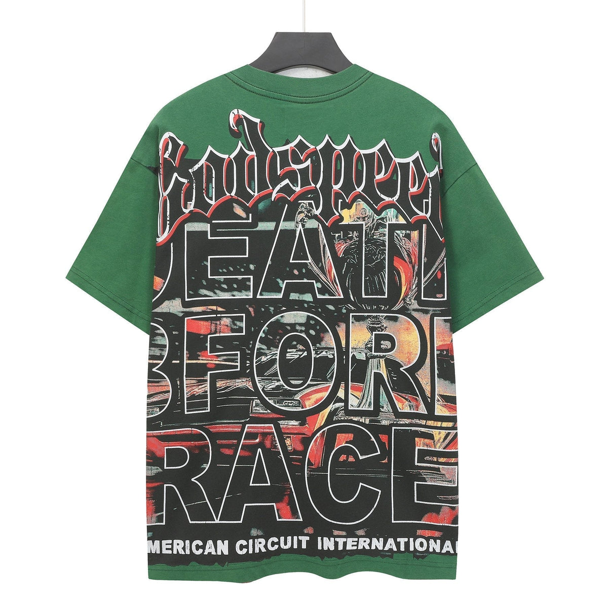 Godspeed Racing Skull Graphic T-Shirt ¡ª back