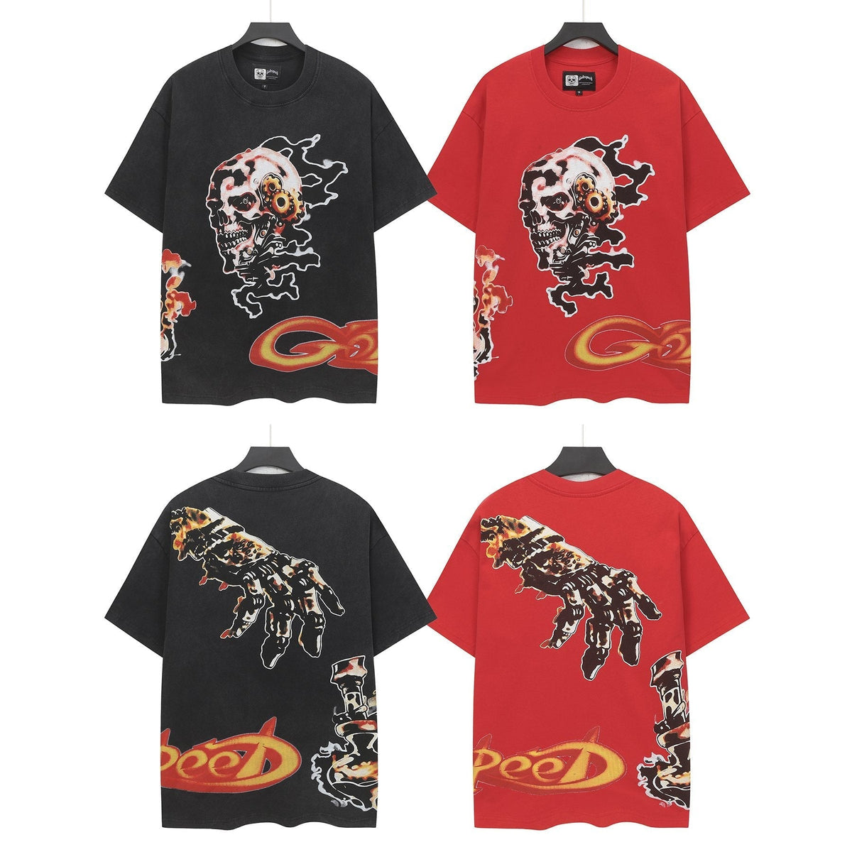 Godspeed Skull Graphic Short-Sleeve T-Shirt ¡ª comparison