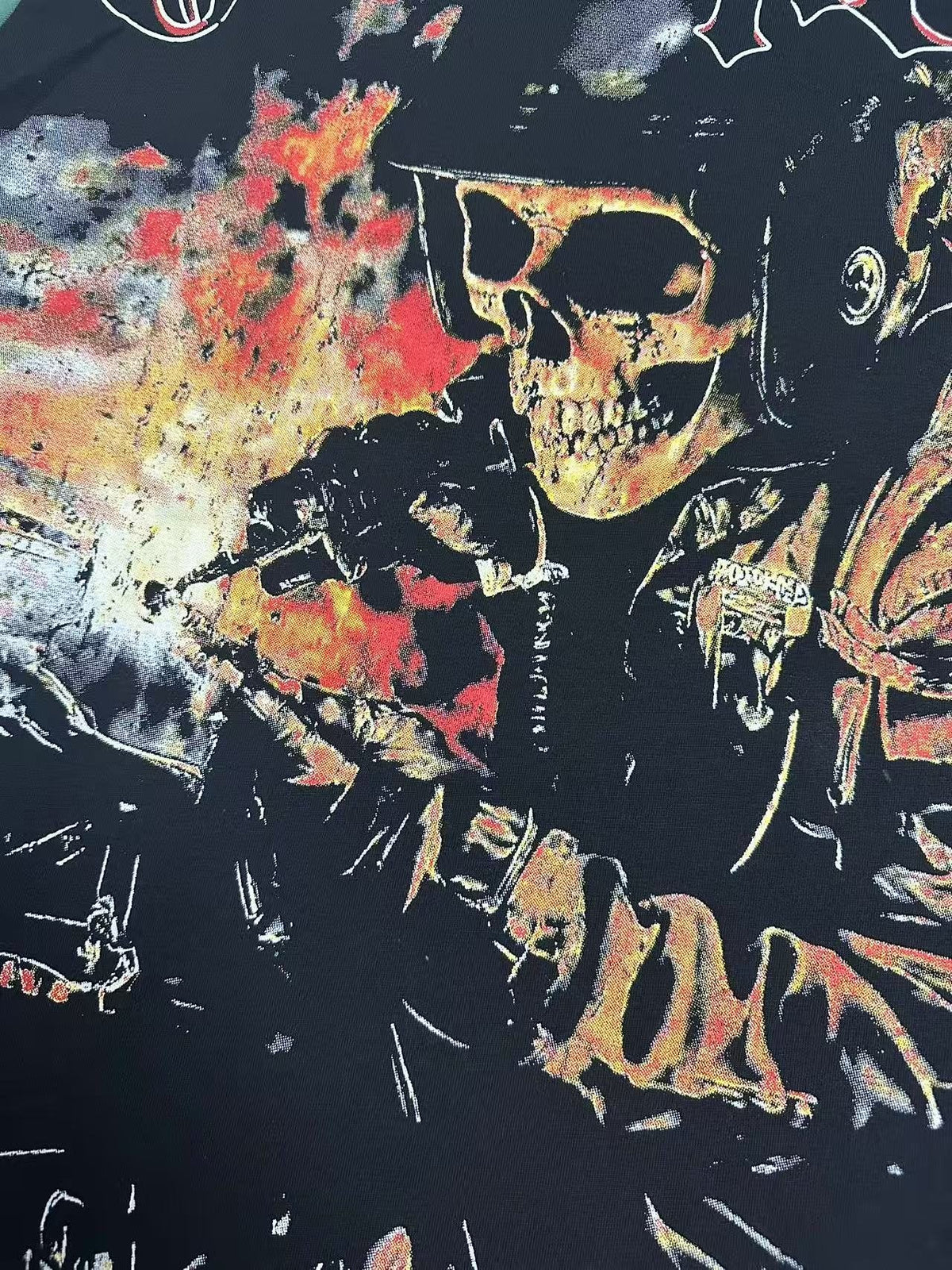 Godspeed Born to Ride Graphic T-Shirt ¡ª detail