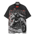 Godspeed Racing Team Washed Black Graphic T-Shirt ¡ª hero