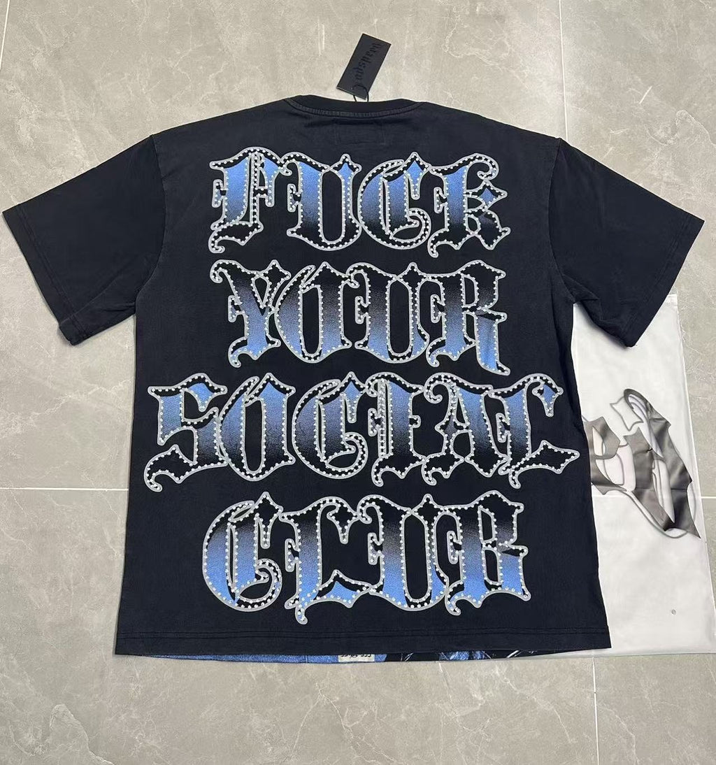 Godspeed Panther Graphic Washed Black T-Shirt ¡ª back