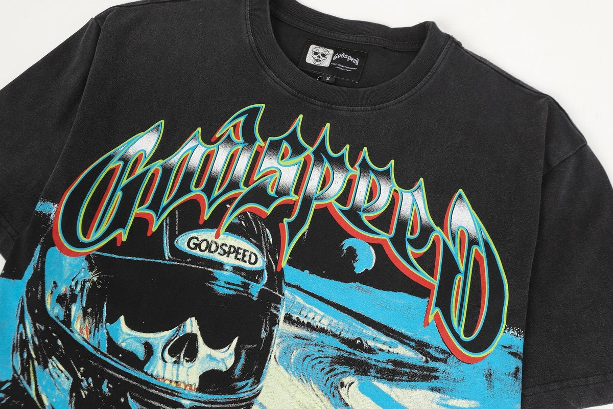 Godspeed Racing Graphic T-Shirt ¡ª detail