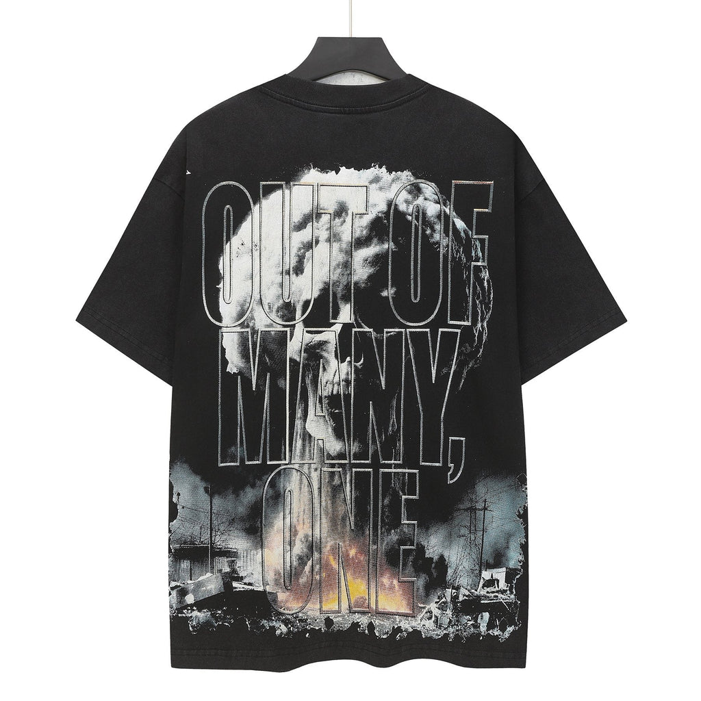 Godspeed Out of Many Graphic T-Shirt ¡ª back