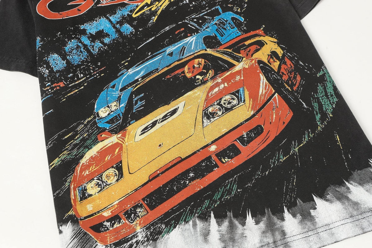 Godspeed Cup Series Racing Graphic T-Shirt ¡ª detail
