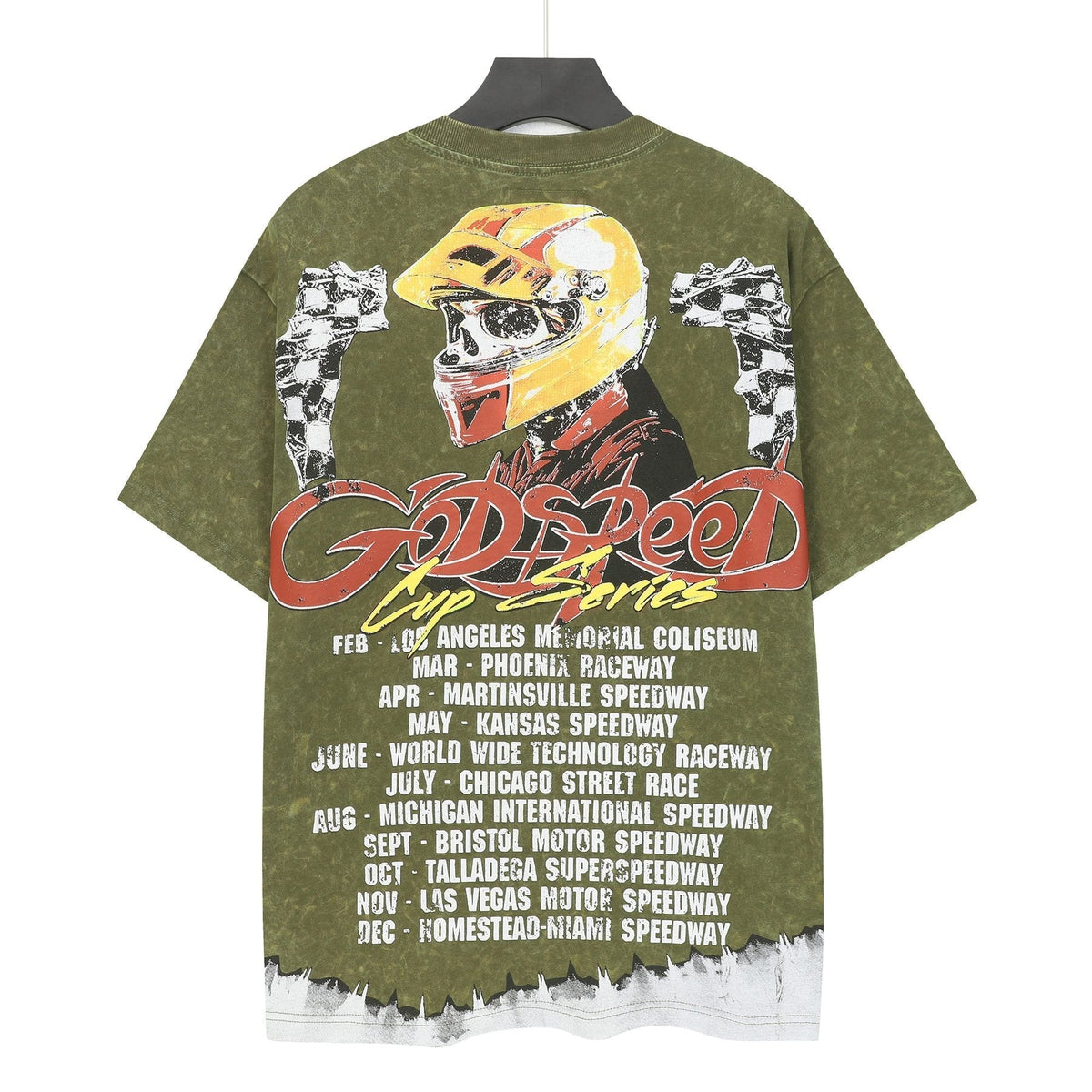 Godspeed Cup Series Racing Graphic T-Shirt ¡ª back