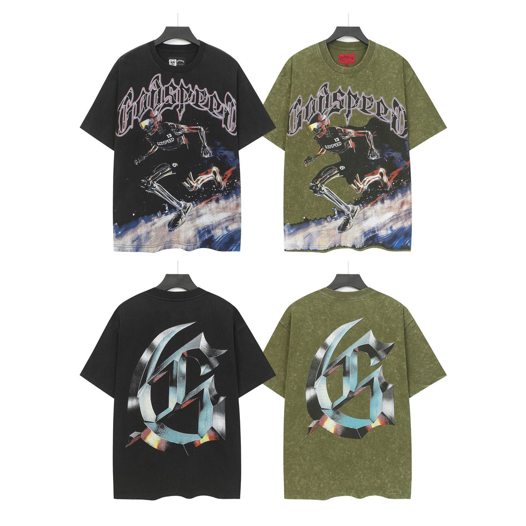 Godspeed Washed Rock Graphic T-Shirt ¡ª comparison