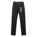 Ksubi Black Coated Slim Tapered Jeans ¡ª front