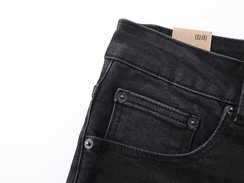 Ksubi Black Washed Graphic Jeans ¡ª detail