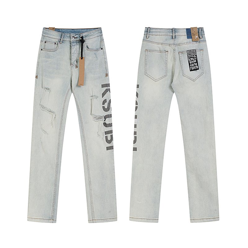 Ksubi Royalty Heroism Light Blue Slim Tapered Jeans ¡ª hero
