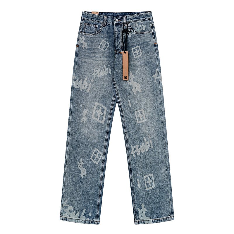 Ksubi Royalty Heroism Printed Straight-Leg Jeans ¡ª hero
