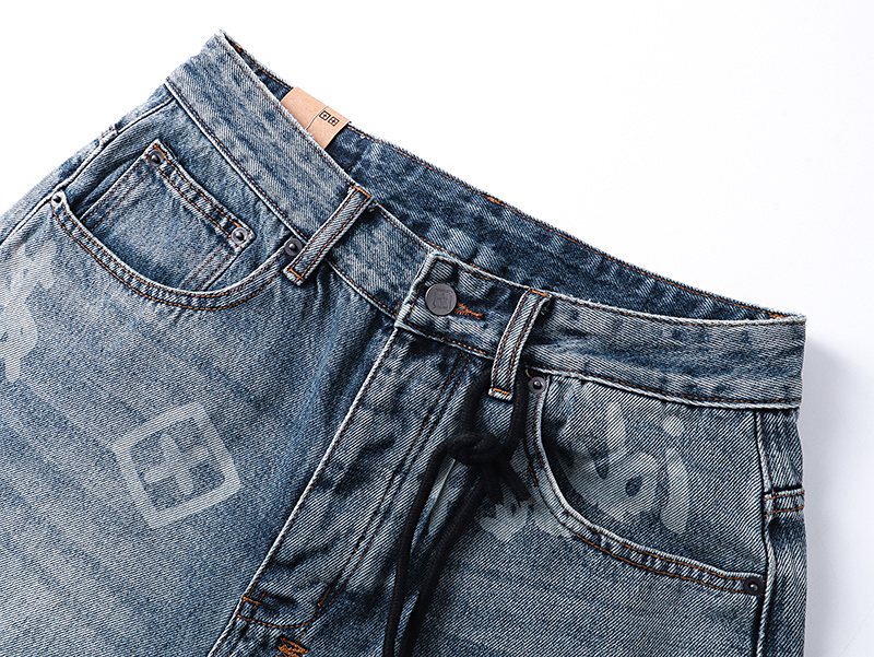 Ksubi Royalty Heroism Printed Straight-Leg Jeans ¡ª detail