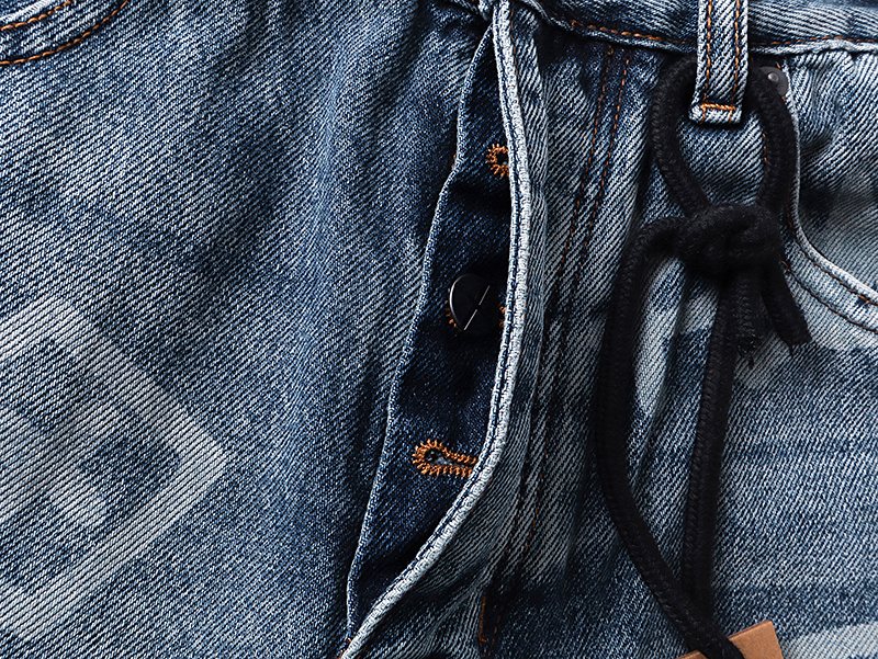 Ksubi Royalty Heroism Printed Straight-Leg Jeans ¡ª detail