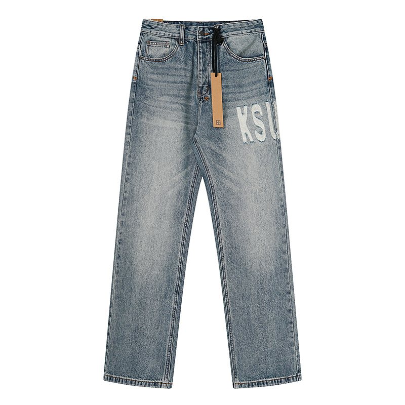 Ksubi Light Blue Straight-Leg Jeans ¡ª hero