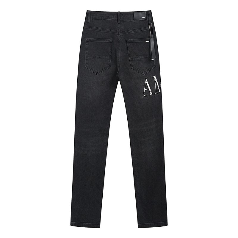AMIRI Distressed Slim Tapered Jeans ¡ª back