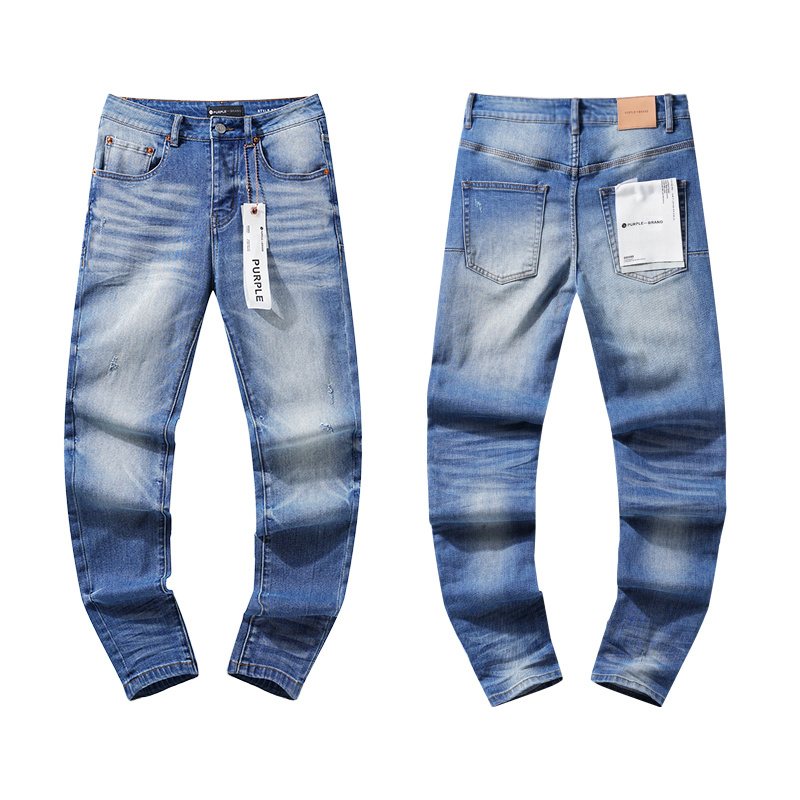 Purple Brand Blue Washed Denim Jeans ¡ª hero