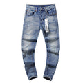 Purple Brand Blue Distressed Washed Denim Jeans ¡ª hero