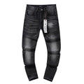 Purple Brand Washed Black Distressed Jeans ¡ª hero