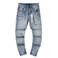 Purple Brand Light Blue Paint-Splatter Distressed Jeans ¡ª hero