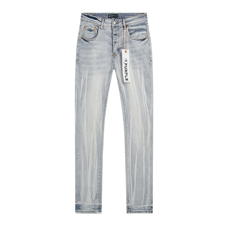 Purple Brand Light Blue Washed Denim Jeans ¡ª hero