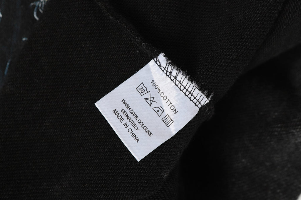 Godspeed Race Before Death Skull Graphic Hoodie ¡ª neck_label