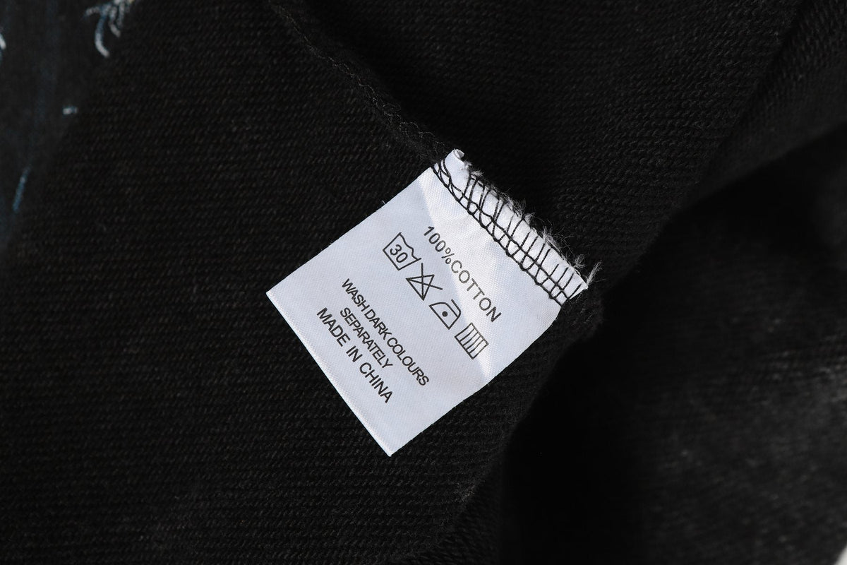 Godspeed Race Before Death Skull Graphic Hoodie ¡ª neck_label