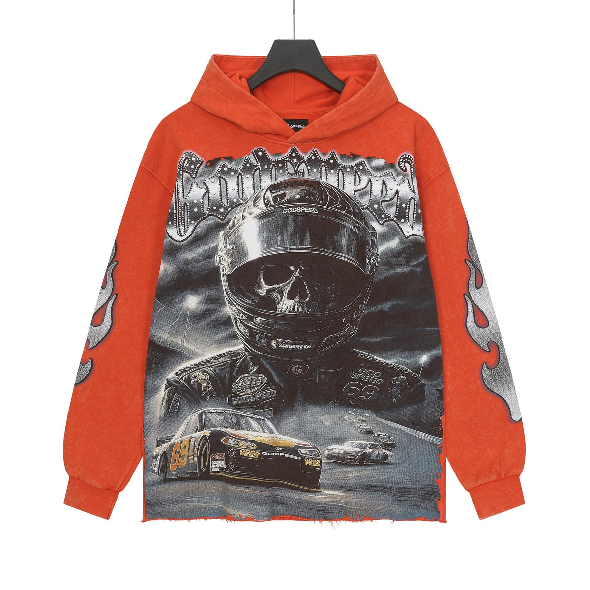 Godspeed Race Before Death Skull Graphic Hoodie ¡ª hero