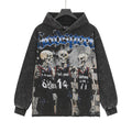 Godspeed Pain No Gain Acid Wash Graphic Hoodie ¡ª hero