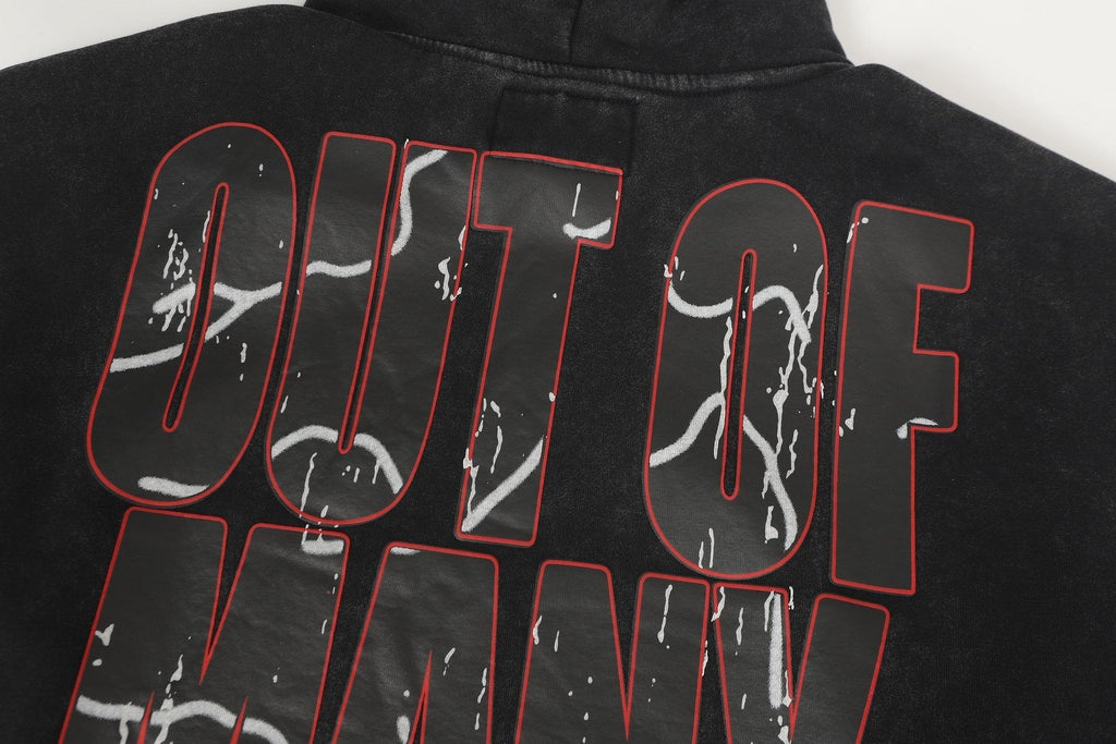 Godspeed Washed Rock Graphic Hoodie ¡ª detail