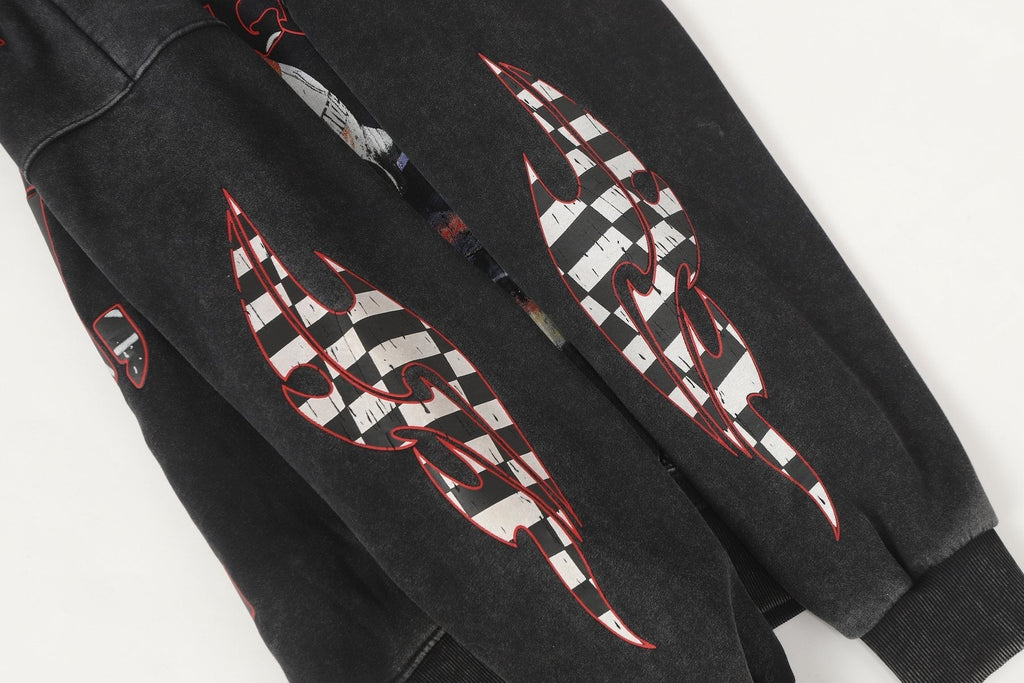 Godspeed Washed Rock Graphic Hoodie ¡ª detail