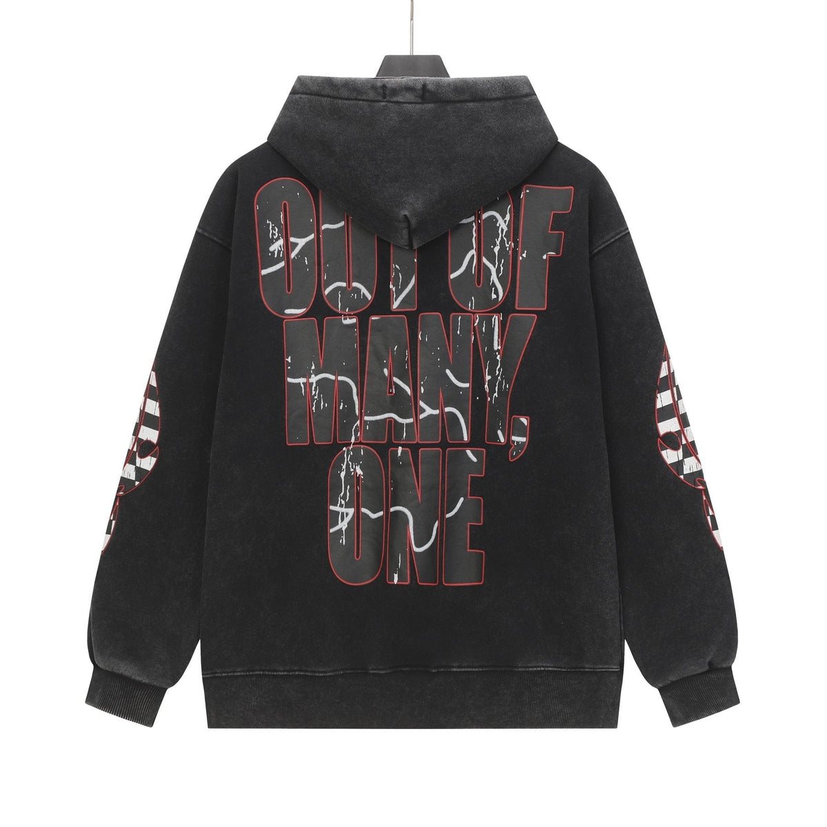 Godspeed Washed Rock Graphic Hoodie ¡ª back